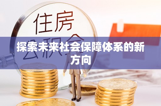 杨陵探索未来社会保障体系的新方向