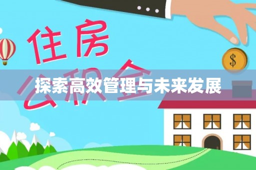 杨陵探索高效管理与未来发展
