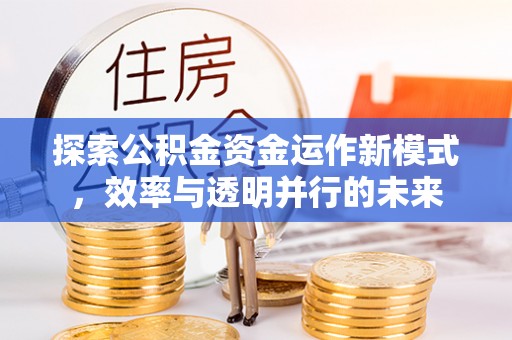 杨陵探索公积金资金运作新模式，效率与透明并行的未来
