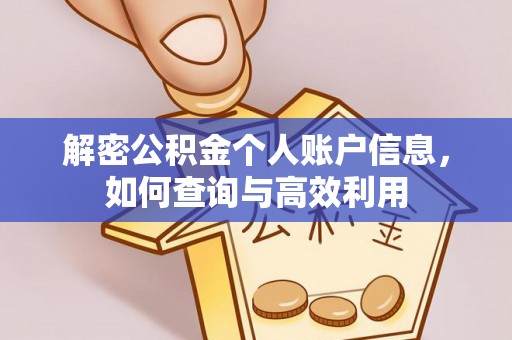 杨陵解密公积金个人账户信息，如何查询与高效利用