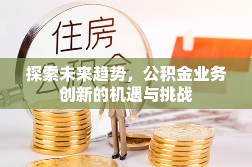 杨陵探索未来趋势，公积金业务创新的机遇与挑战