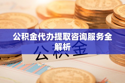 杨陵公积金代办提取咨询服务全解析