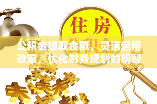 杨陵公积金提取金额，灵活运用政策，优化财务规划的明智选择