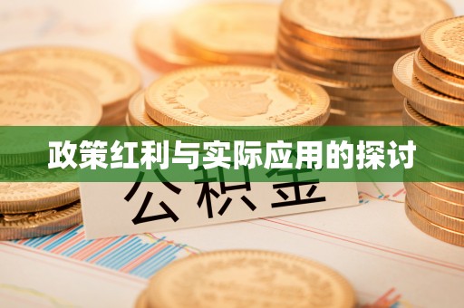 杨陵政策红利与实际应用的探讨