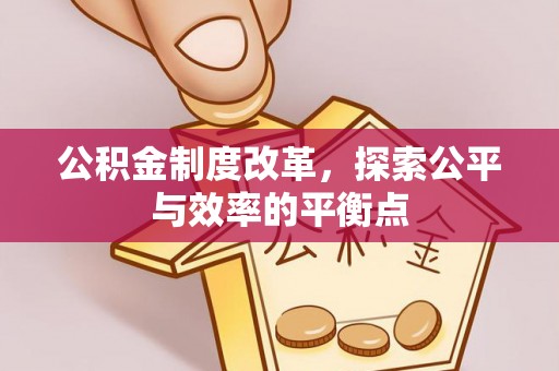 杨陵公积金制度改革，探索公平与效率的平衡点