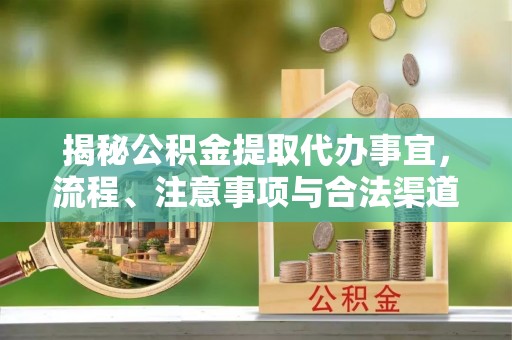 杨陵揭秘公积金提取代办事宜，流程、注意事项与合法渠道