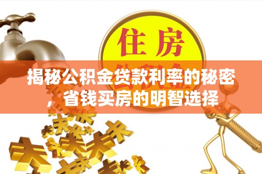 杨陵揭秘公积金贷款利率的秘密，省钱买房的明智选择