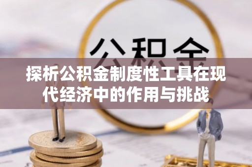 杨陵探析公积金制度性工具在现代经济中的作用与挑战