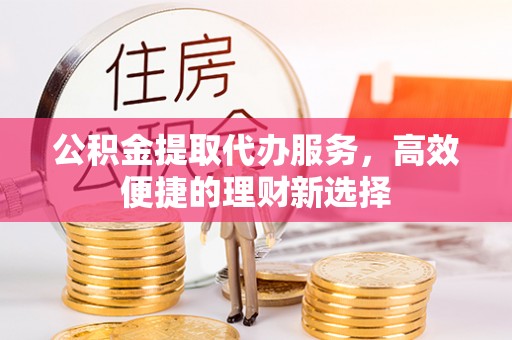 杨陵公积金提取代办服务，高效便捷的理财新选择