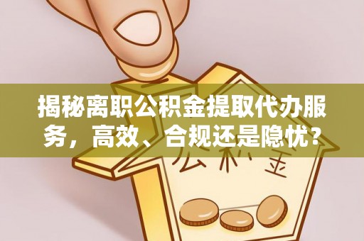 杨陵揭秘离职公积金提取代办服务，高效、合规还是隐忧？