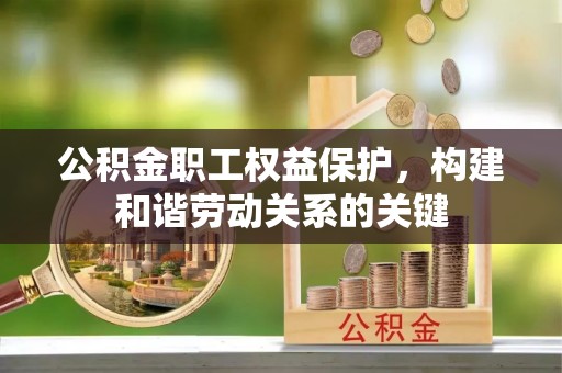 杨陵公积金职工权益保护，构建和谐劳动关系的关键